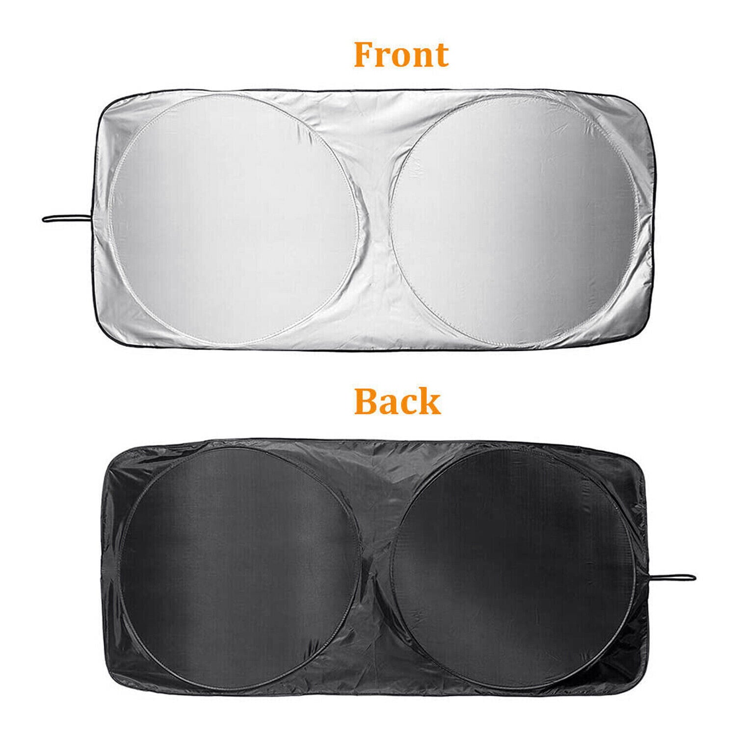 Foldable FlexShade Car Windshield Cover