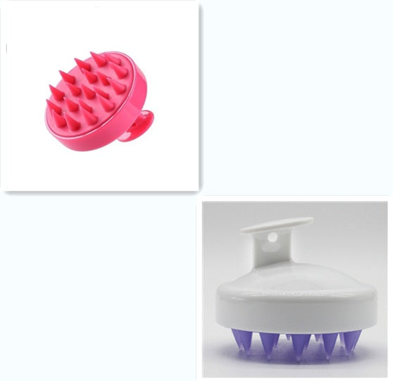 Silicone Shampoo Brush Massage Scalp Hair Brush