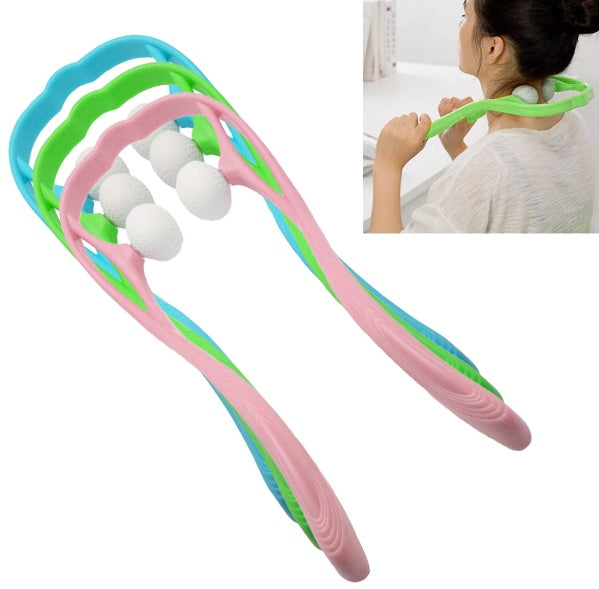 Hand Roller Neck Massager For Neck Shoulder