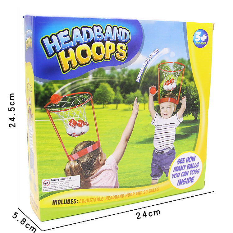 Children's outdoor toys overhead basketball safety educational parent-child sports