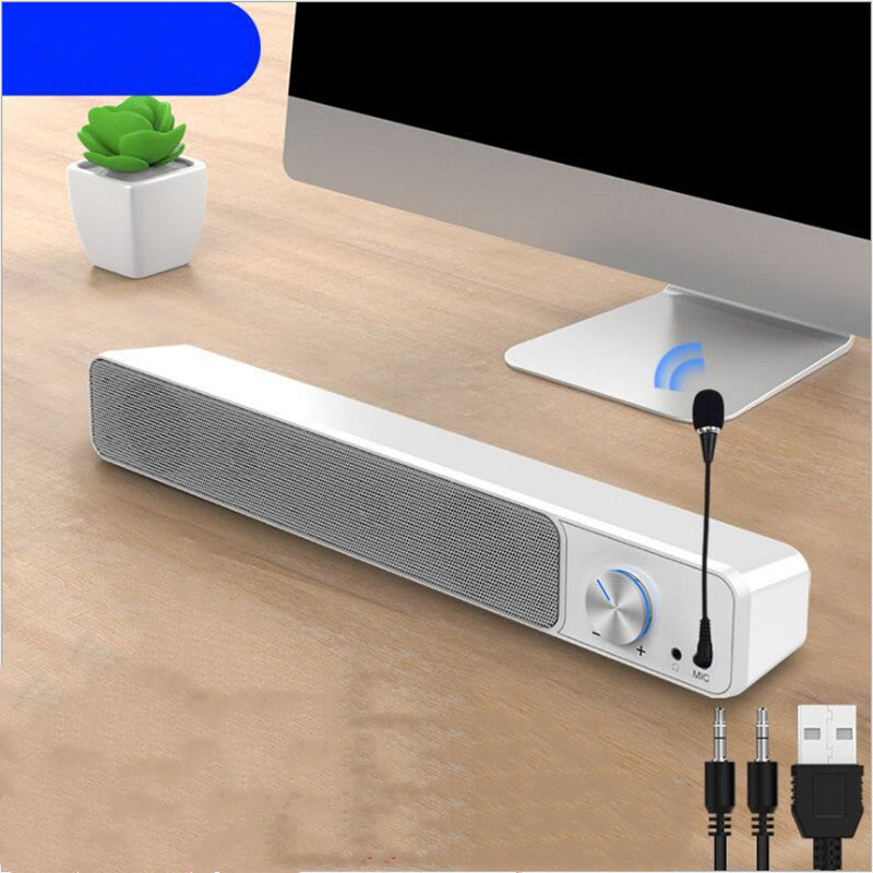 Computer Audio Desktop Home Wired Small Speaker