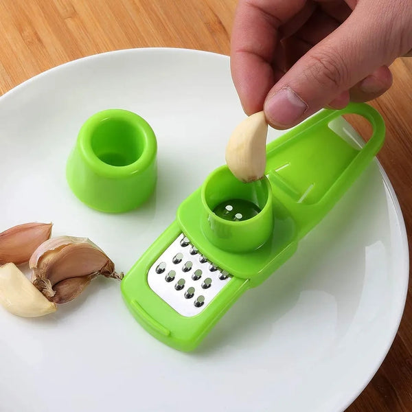 Manual Hand Garlic Chopper & Grinder