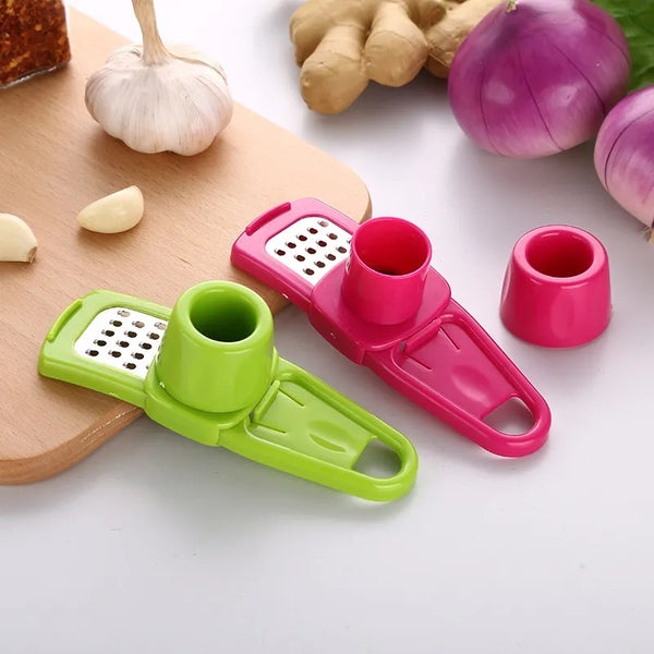 Manual Hand Garlic Chopper & Grinder