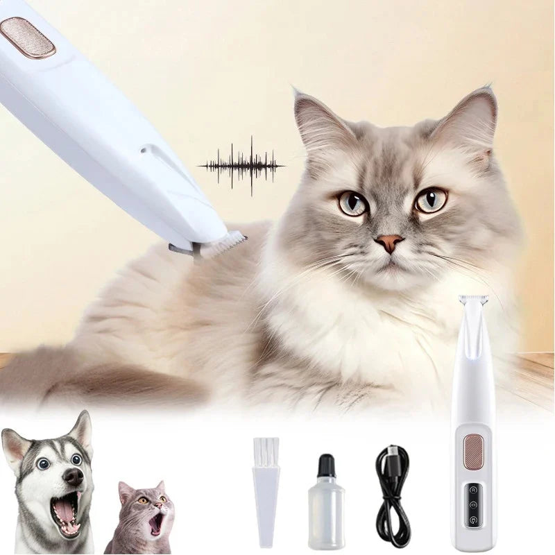 Portable Paw Trimmer with Led Light