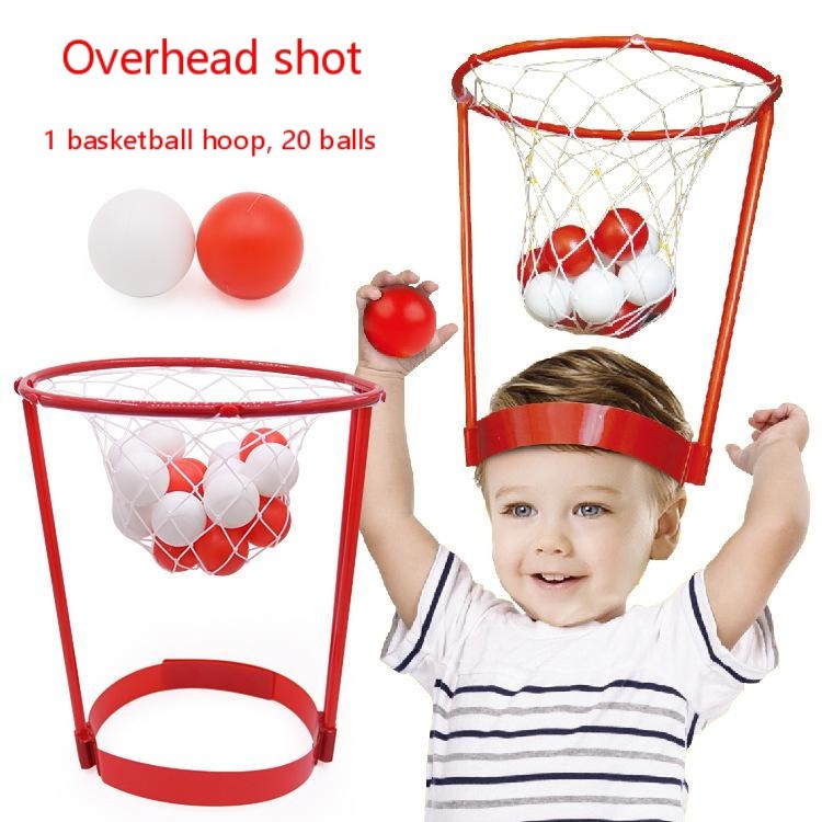 Children's outdoor toys overhead basketball safety educational parent-child sports