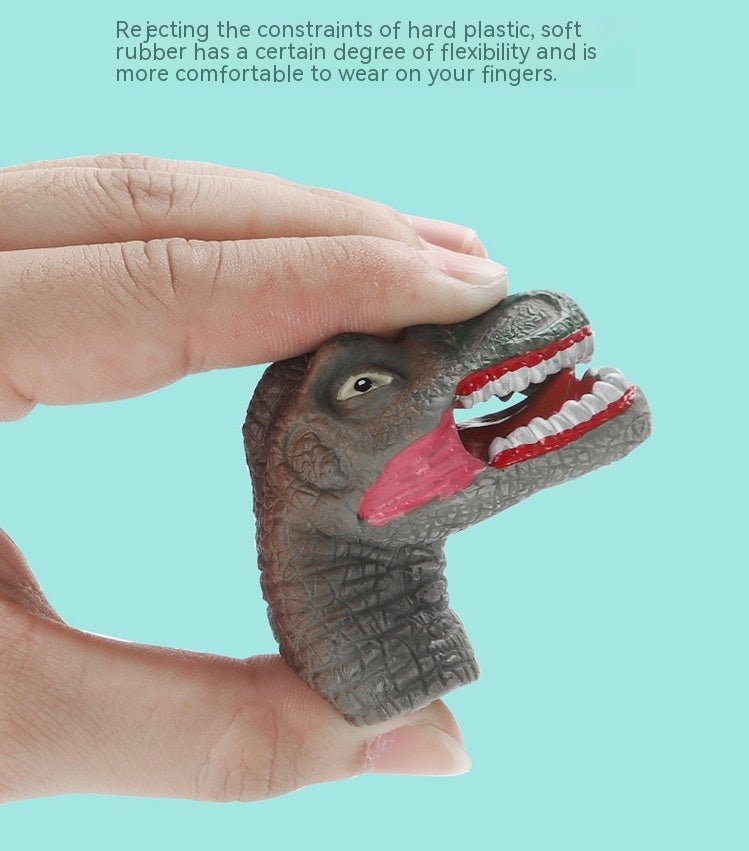 Children's Early Education Finger Puppets Dinosaur Toys