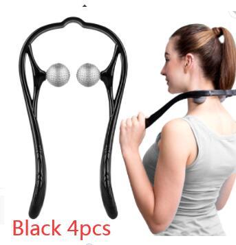 Hand Roller Neck Massager For Neck Shoulder