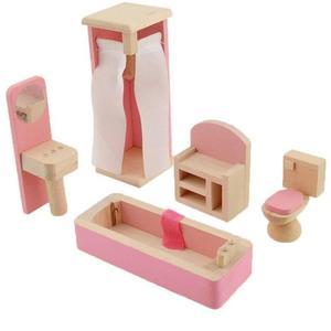 Wooden Delicate Dollhouse Furniture Toys