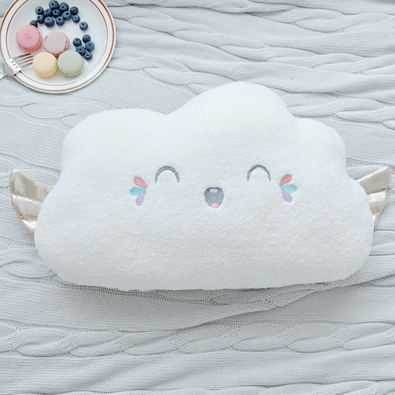 New Stuffed Angel Cloud Moon Star Plush Pillow Soft Cushion Cloud Stuffed Plush Toys for Children Baby Kids Pillow Girl