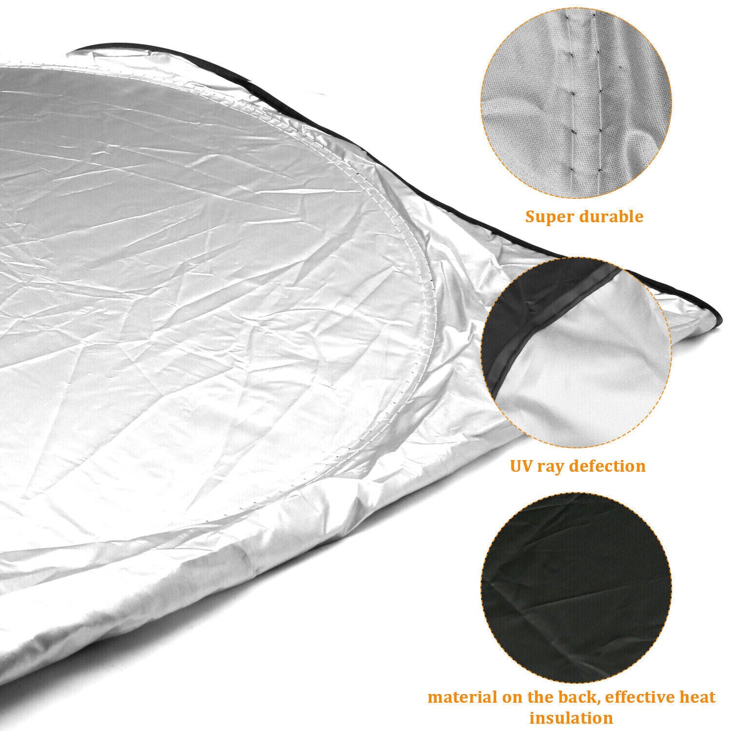 Foldable FlexShade Car Windshield Cover