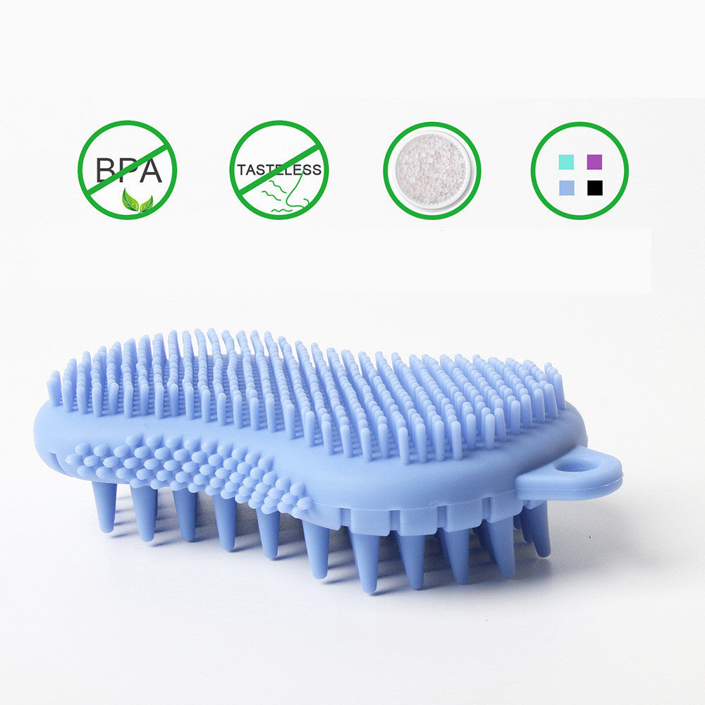 Silicone Bath Brush Children's Bath Massage Multifunctional