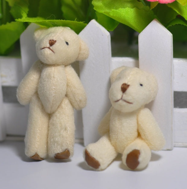 Plush Stuffed Mini Teddy Bear Toys 1pcs