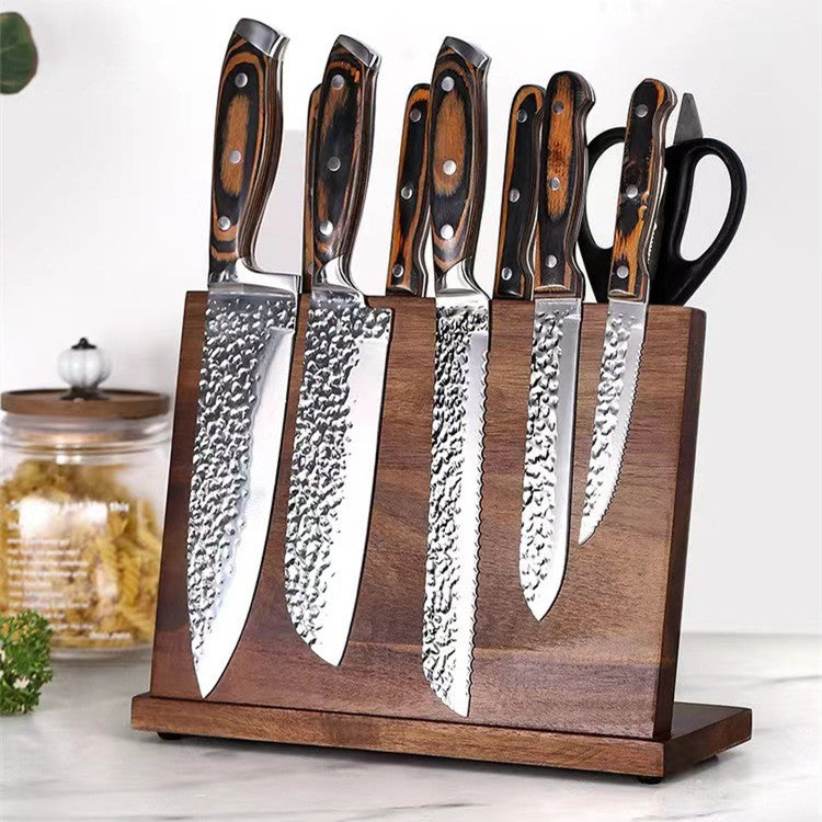 Solid Wood Magnetic Knife Holder