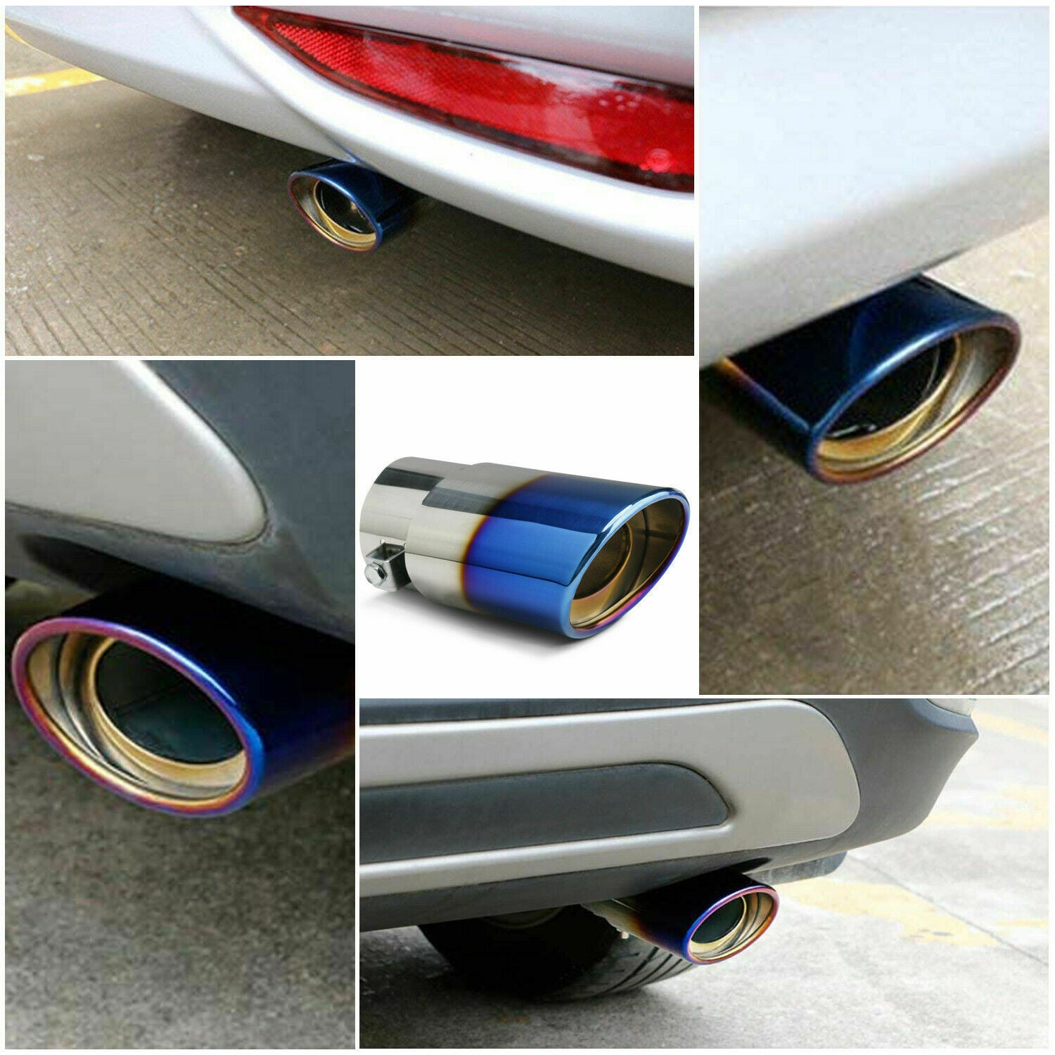 Car Exhaust Pipe Stainless Steel Round