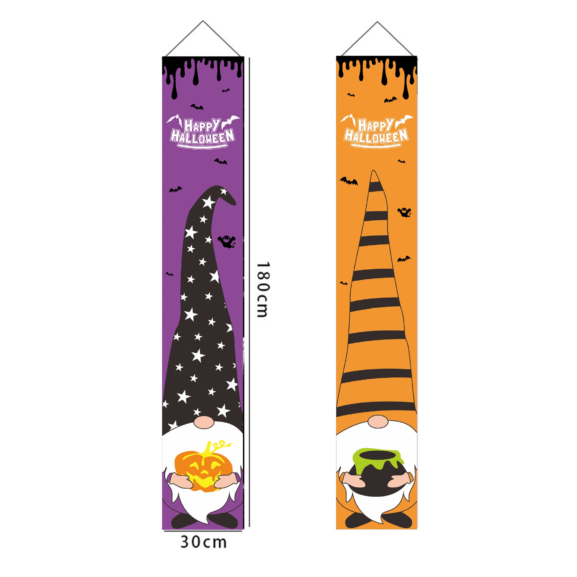 Halloween Banner Couplet Cartoon Printing Party Decoration Supplies