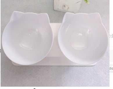 Cat Double Bowl