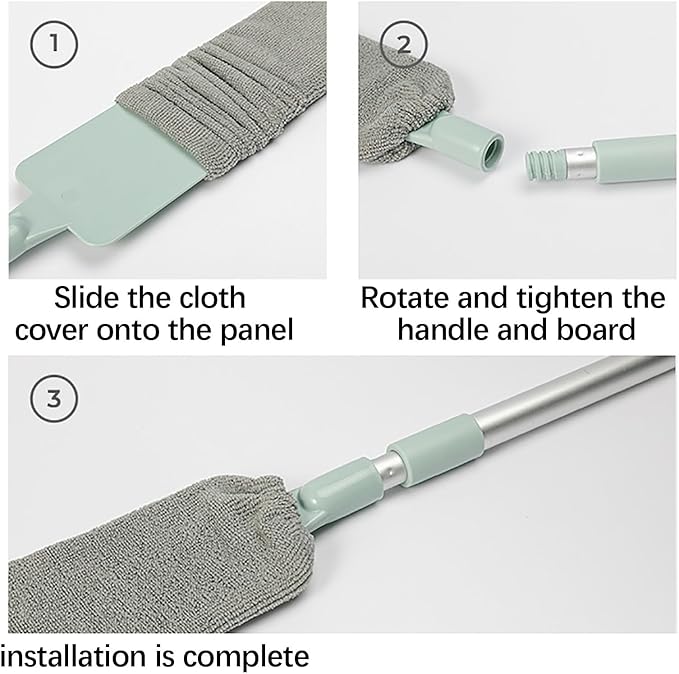 Long Handle Retractable Gap Dust Cleaner