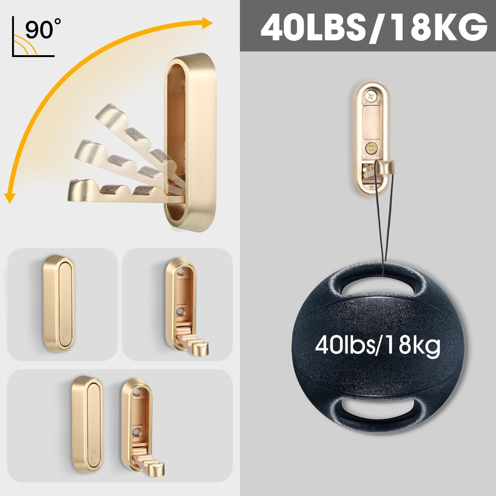 Foldable Wall Hook
