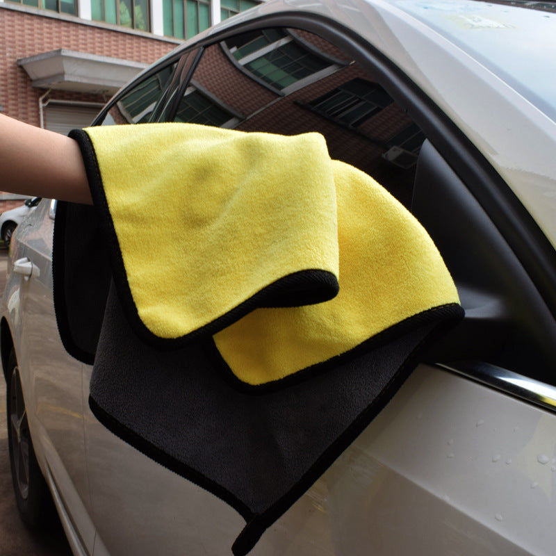 Car Cleaning Car Wash Towel Dual Use