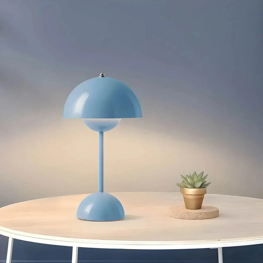 Flowerpot Mushroom Table Lamp