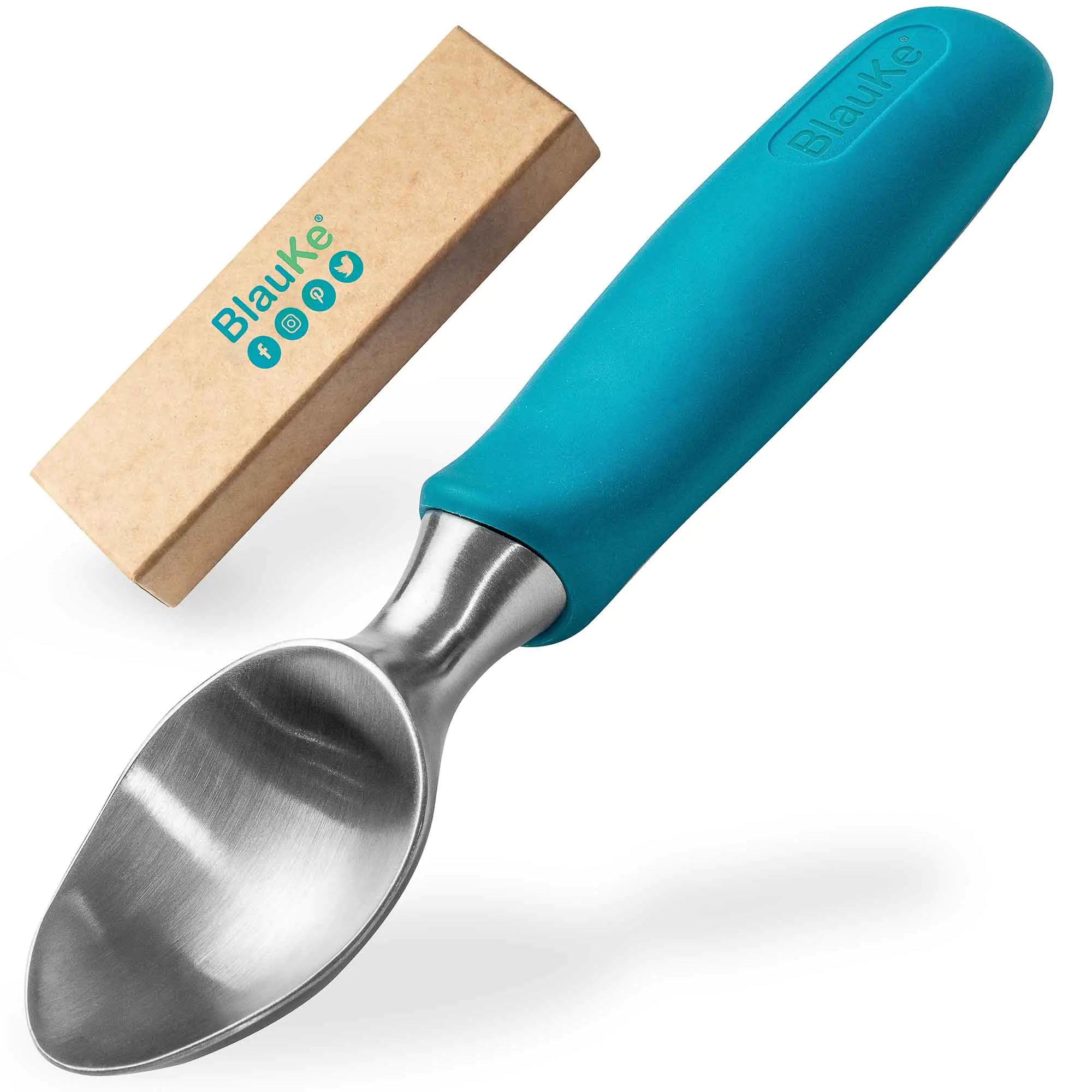 Stainless Steel Ice Cream Scoop - Professional Ice Scooper