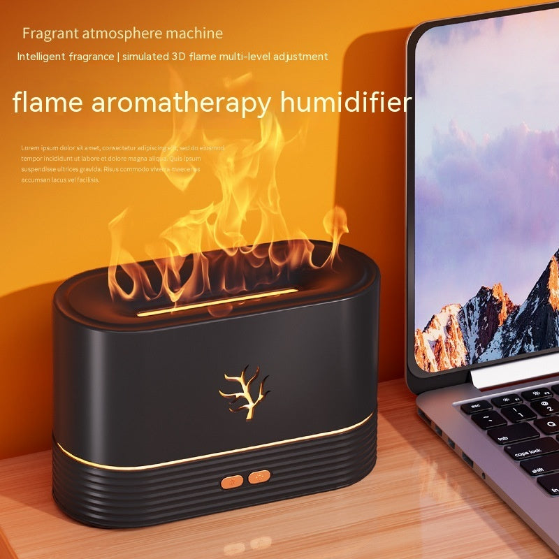 Flame Humidifier Night Lamp