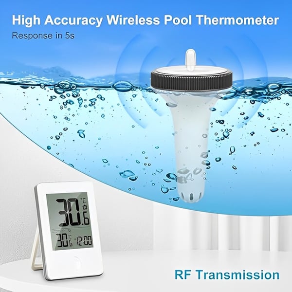 Digital Swimming Pool Thermometer LED Display