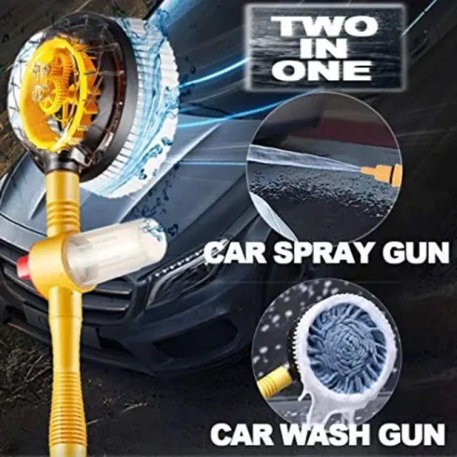 Heavy-Duty Car Wash Brush With Extendable Handle