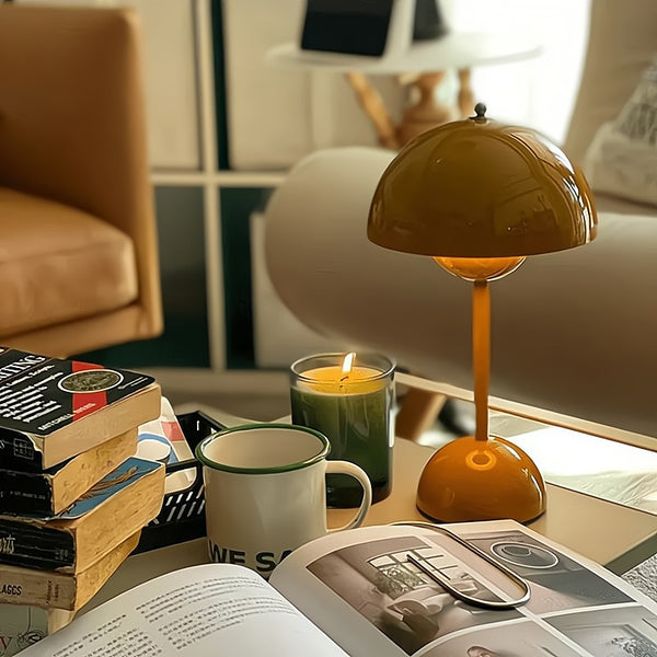 Flowerpot Mushroom Table Lamp