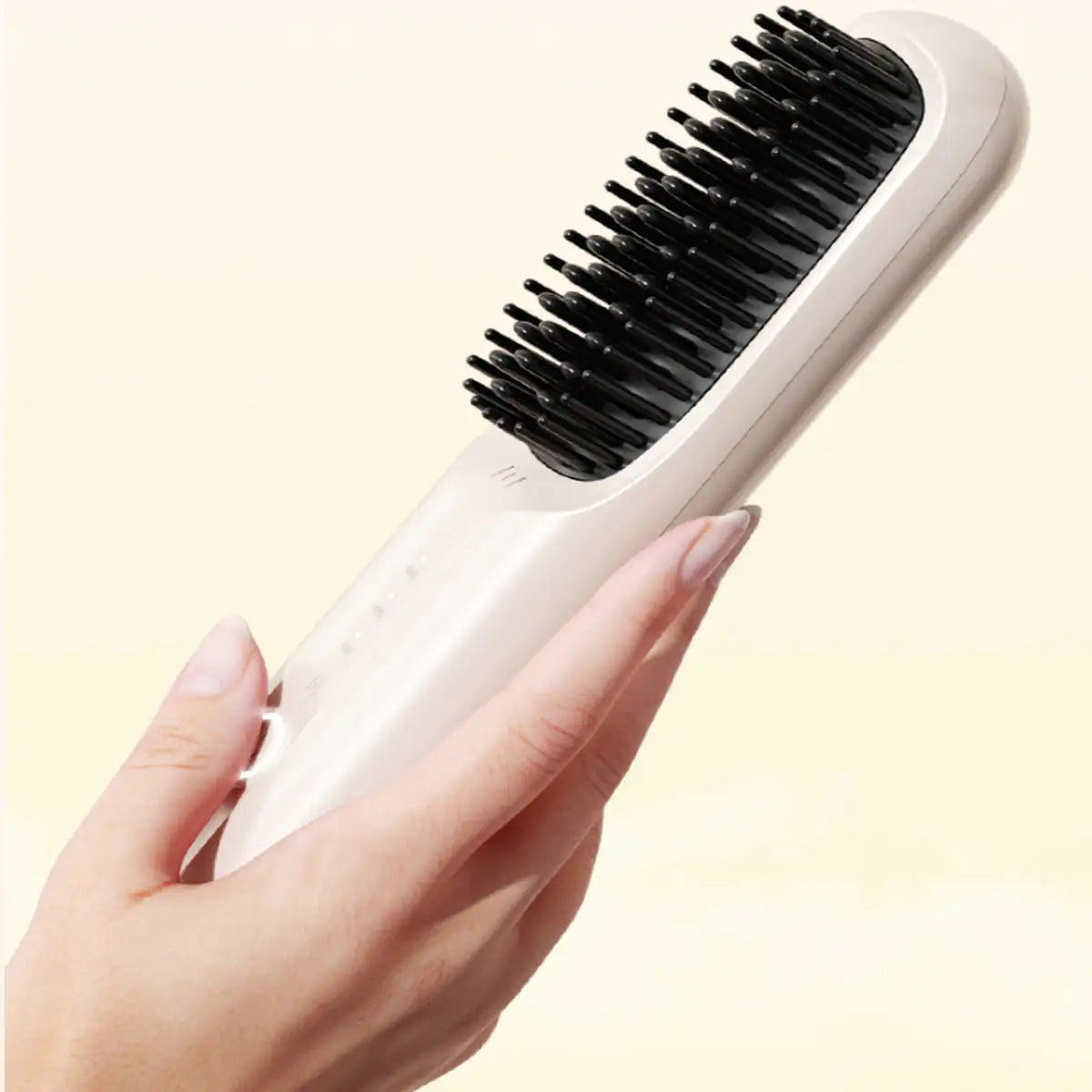 Hair Vanity Heated Hair Brush Rechargeable And Portable