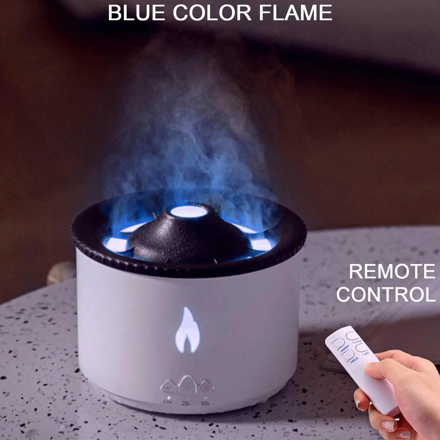 Volcano Diffuser for Essential Oils Aromatherapy Humidifier